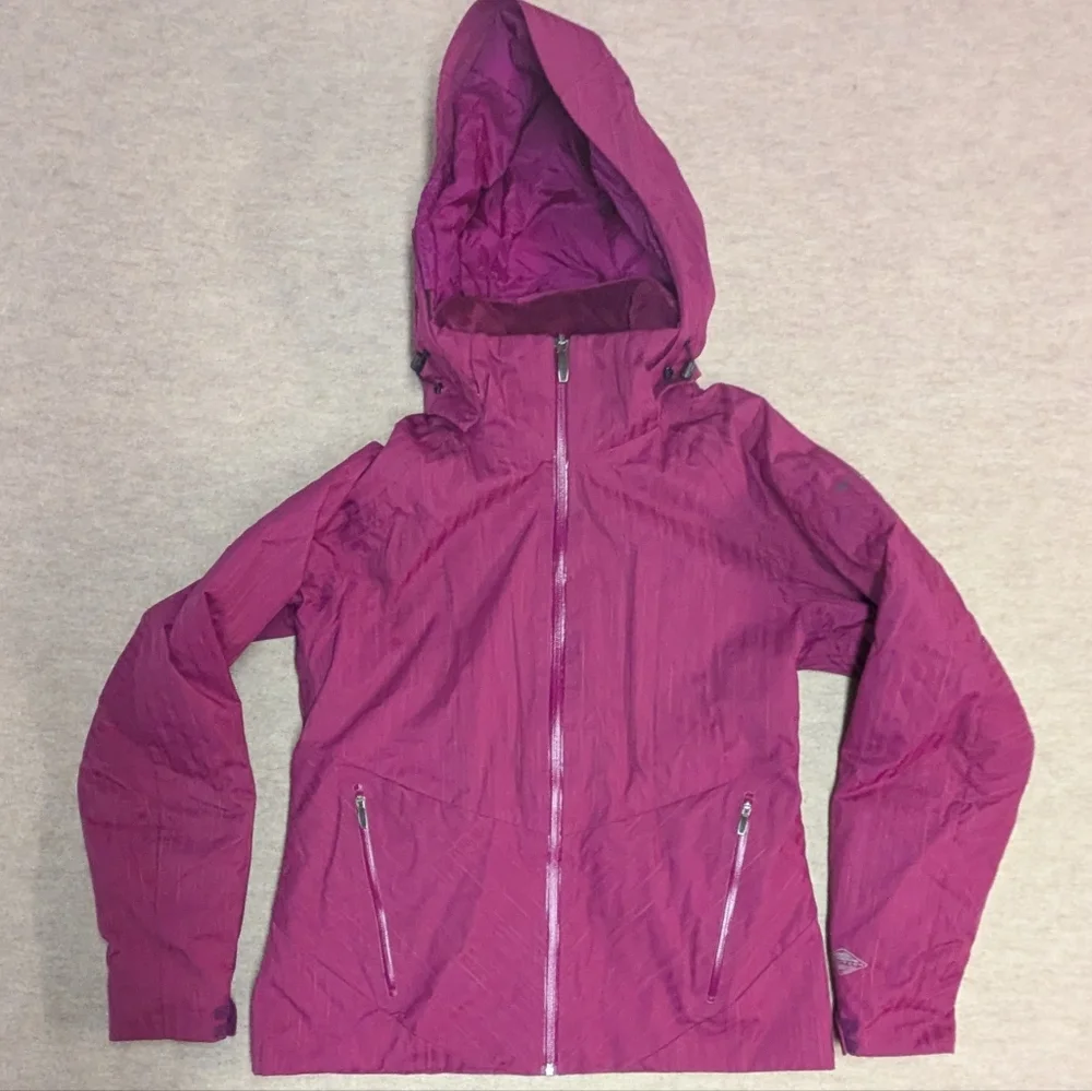 Columbia Titanium Women's Med Berry Pink Winter Jacket Coat Waterproof Details!! - Picture 1 of 16